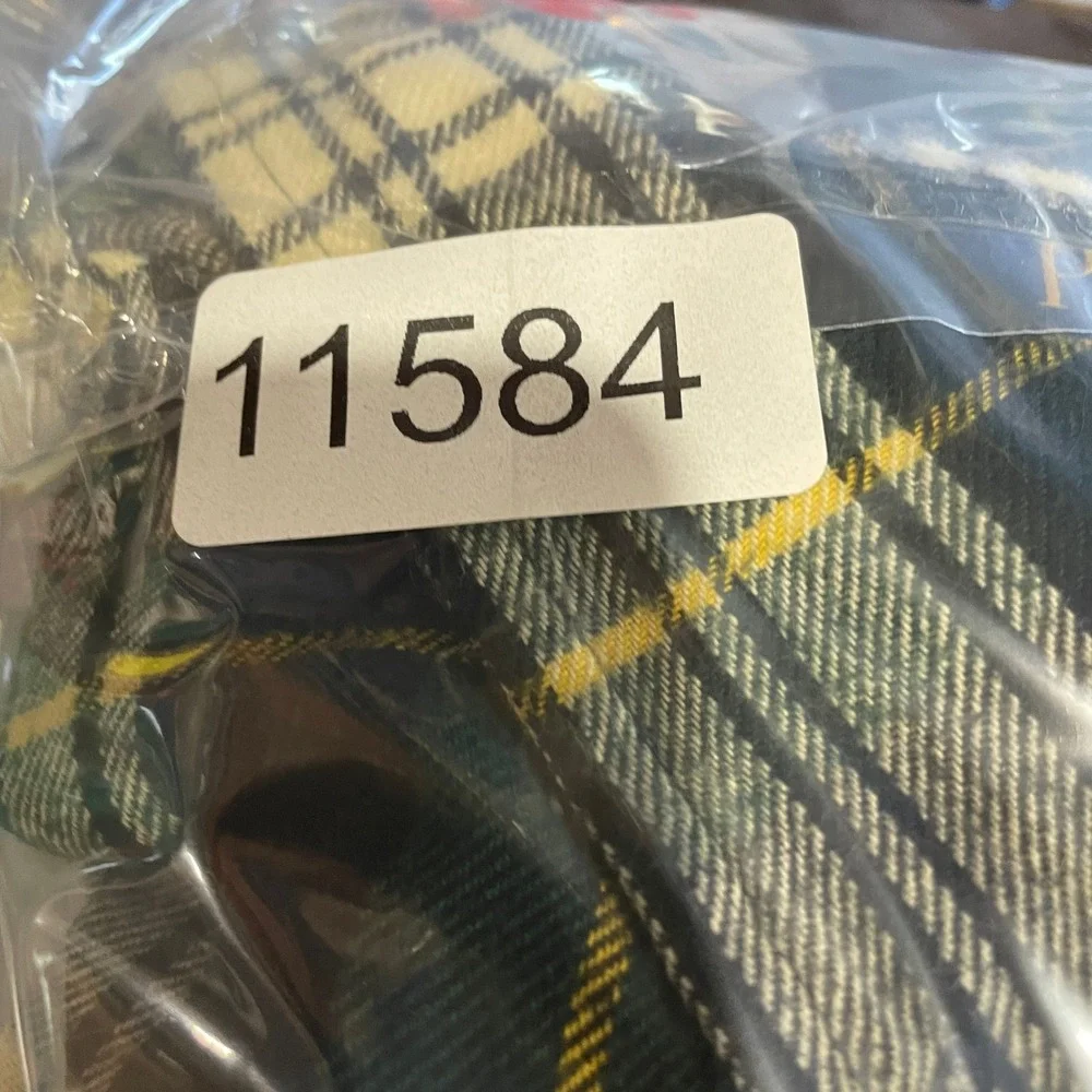 Polo Ralph Lauren Flannel Shirt Mens XXL Green Plaid Classic Fit Holiday Preppy